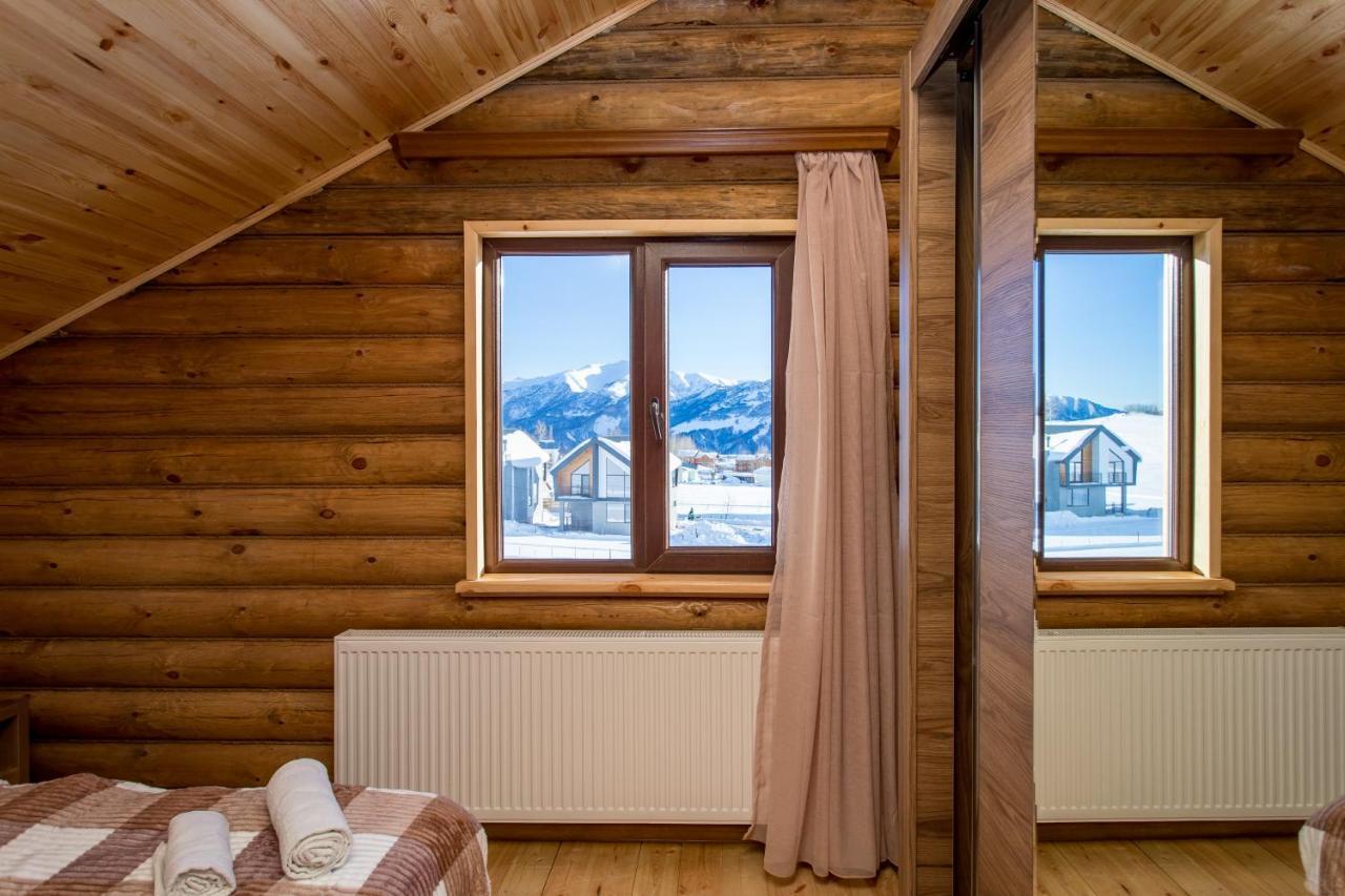Snow Time Eco Chalet Gudauri Exterior foto