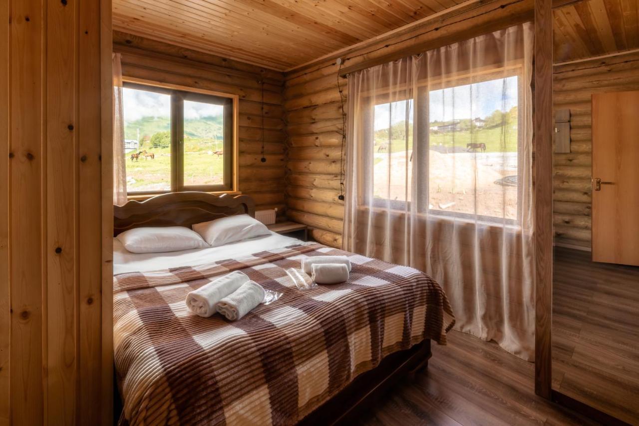 Snow Time Eco Chalet Gudauri Exterior foto